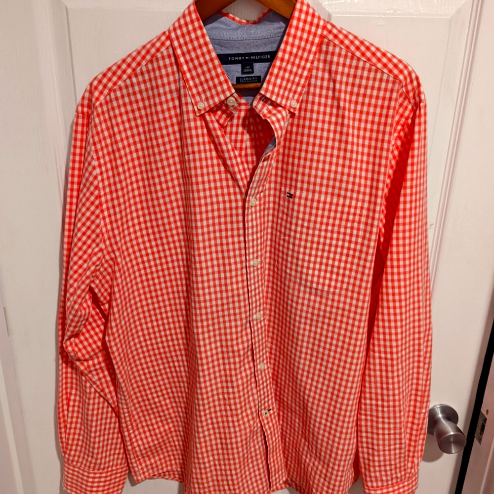 Tony Hilfiger classic fit long sleeve button down